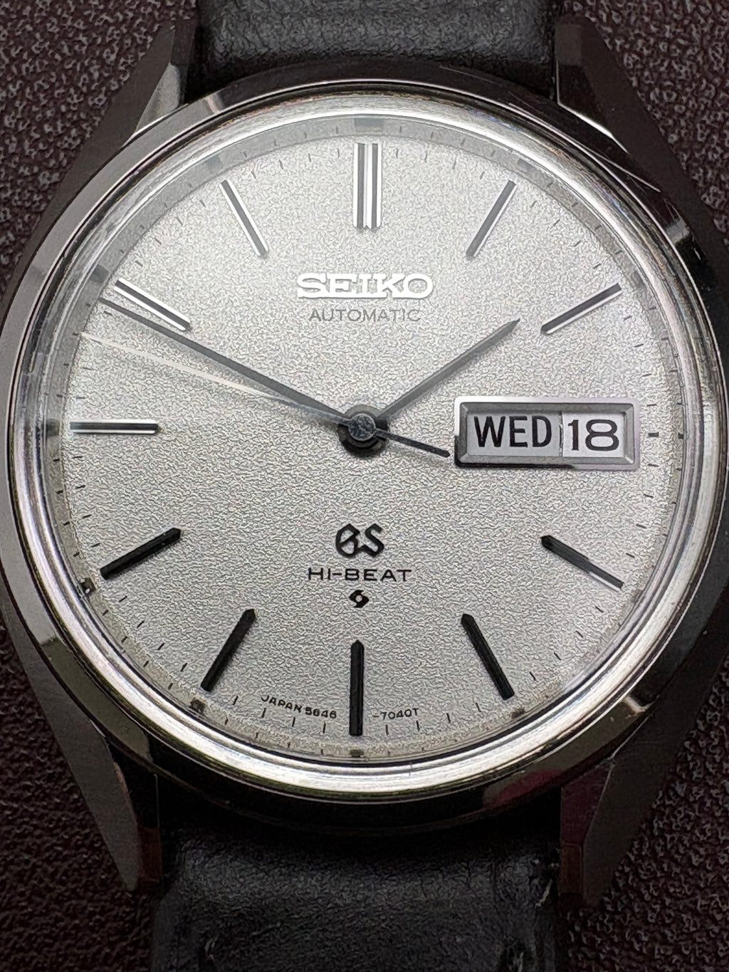 Grand Seiko 5646-7030 Hi-Beat – August 1973 – Fully Serviced – New Crystal