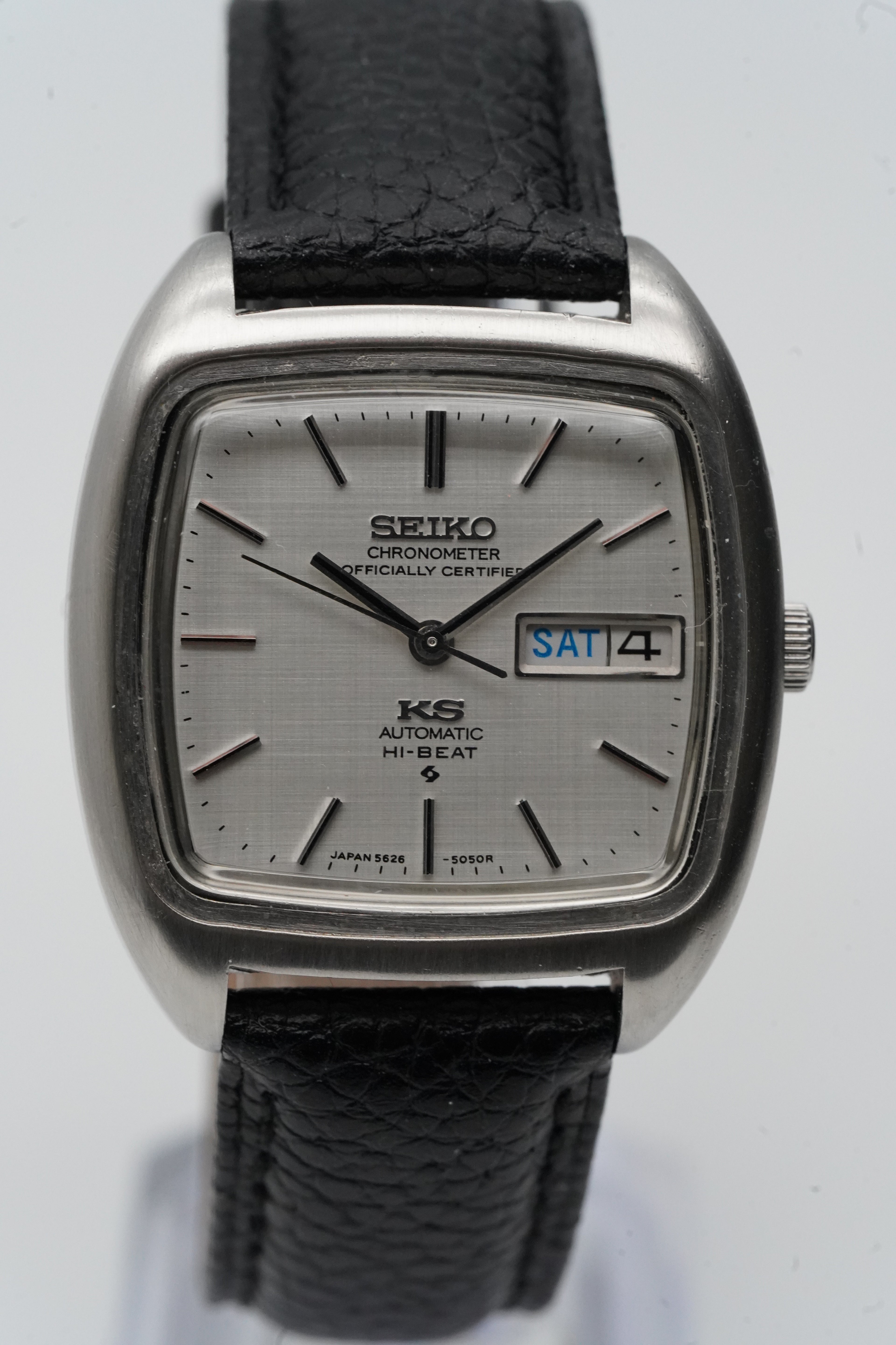King Seiko 5626-5040 Hi-Beat Chronometer – Oktober 1972 – Vollständig gewartet