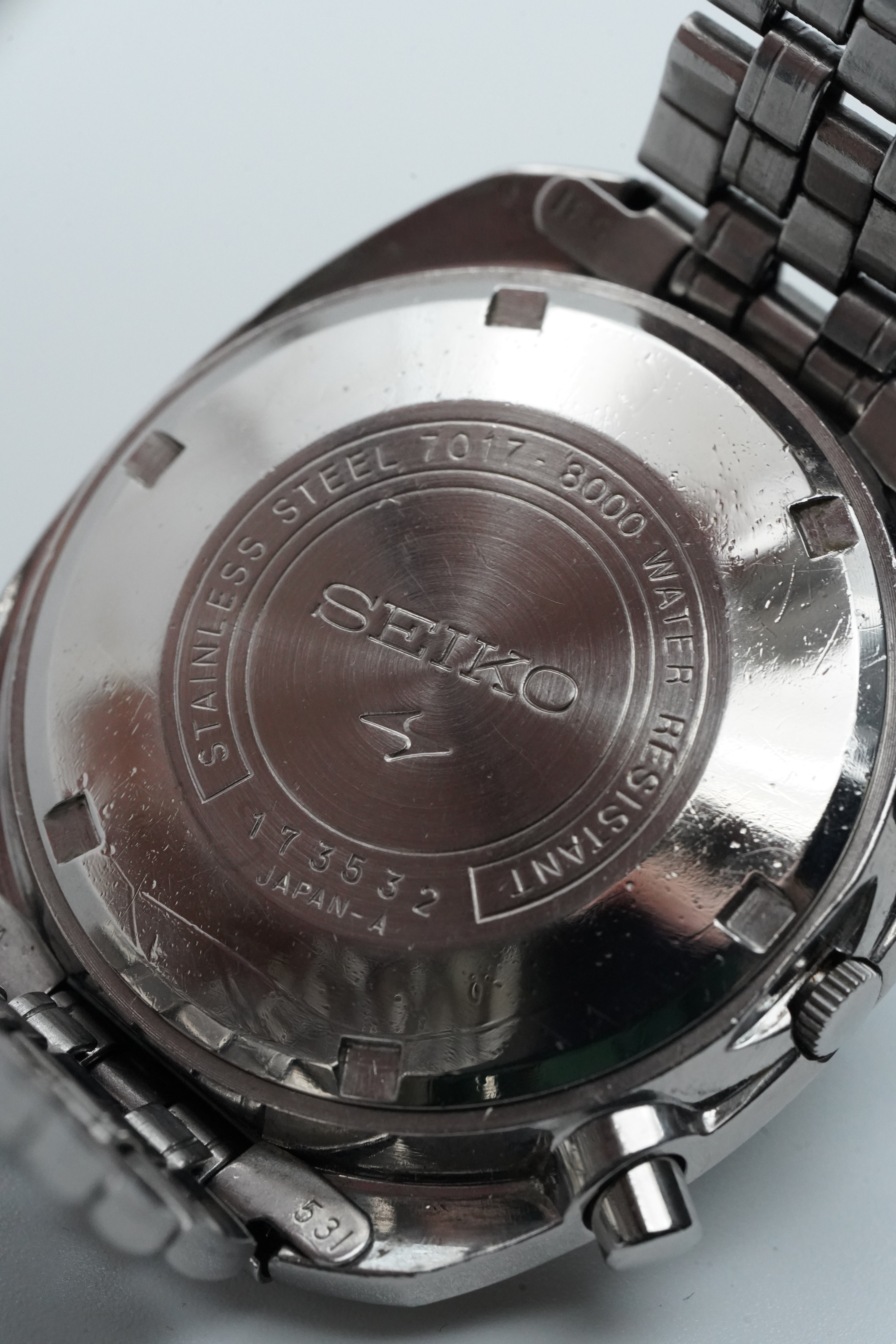 Vintage Seiko 5 Sports Speed-Timer Chronograph (Ref. 7017-8000) – Newly serviced