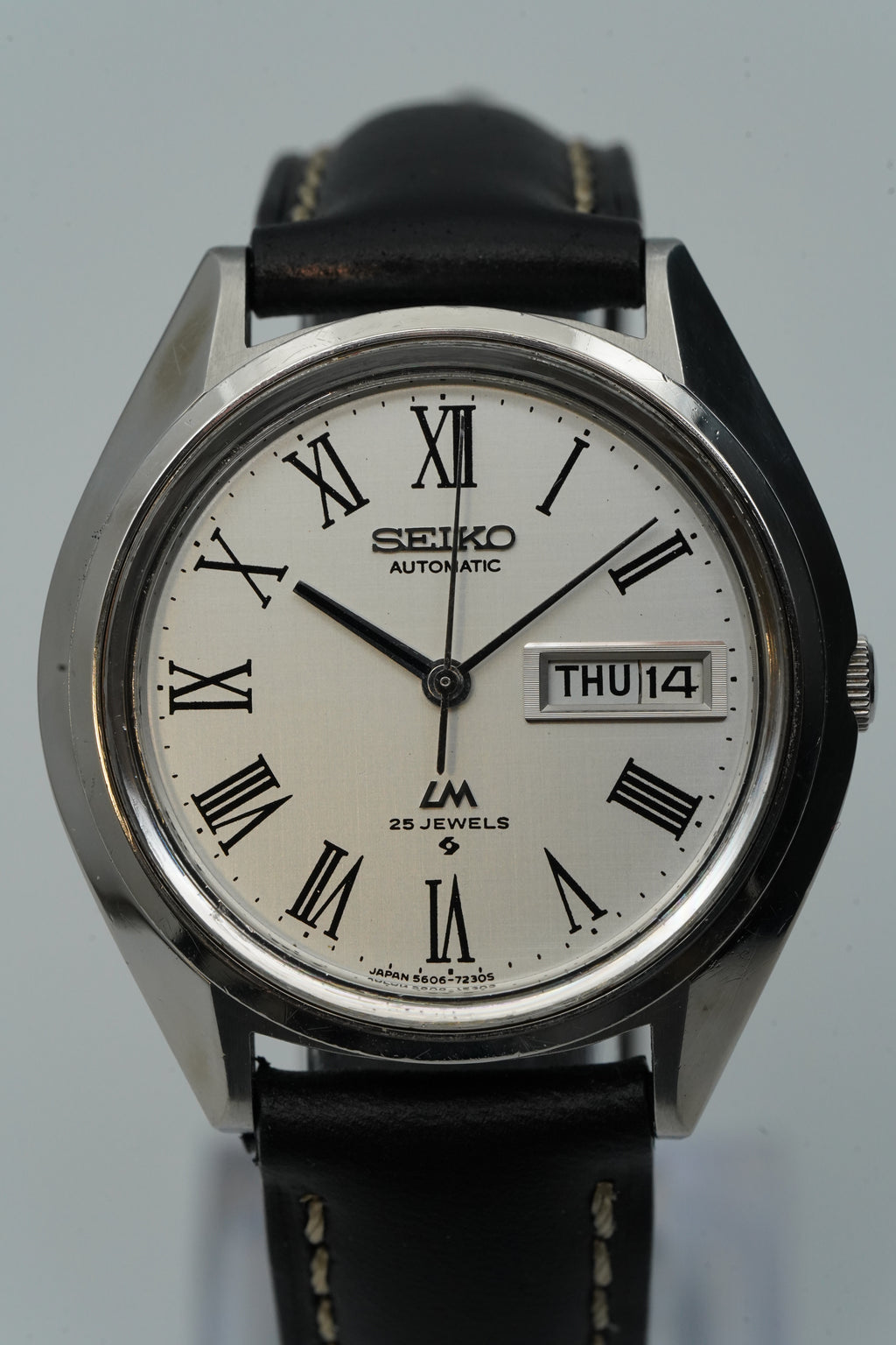 Vintage Seiko Lord Matic 5606-7191 Linen Dial – Newly Serviced