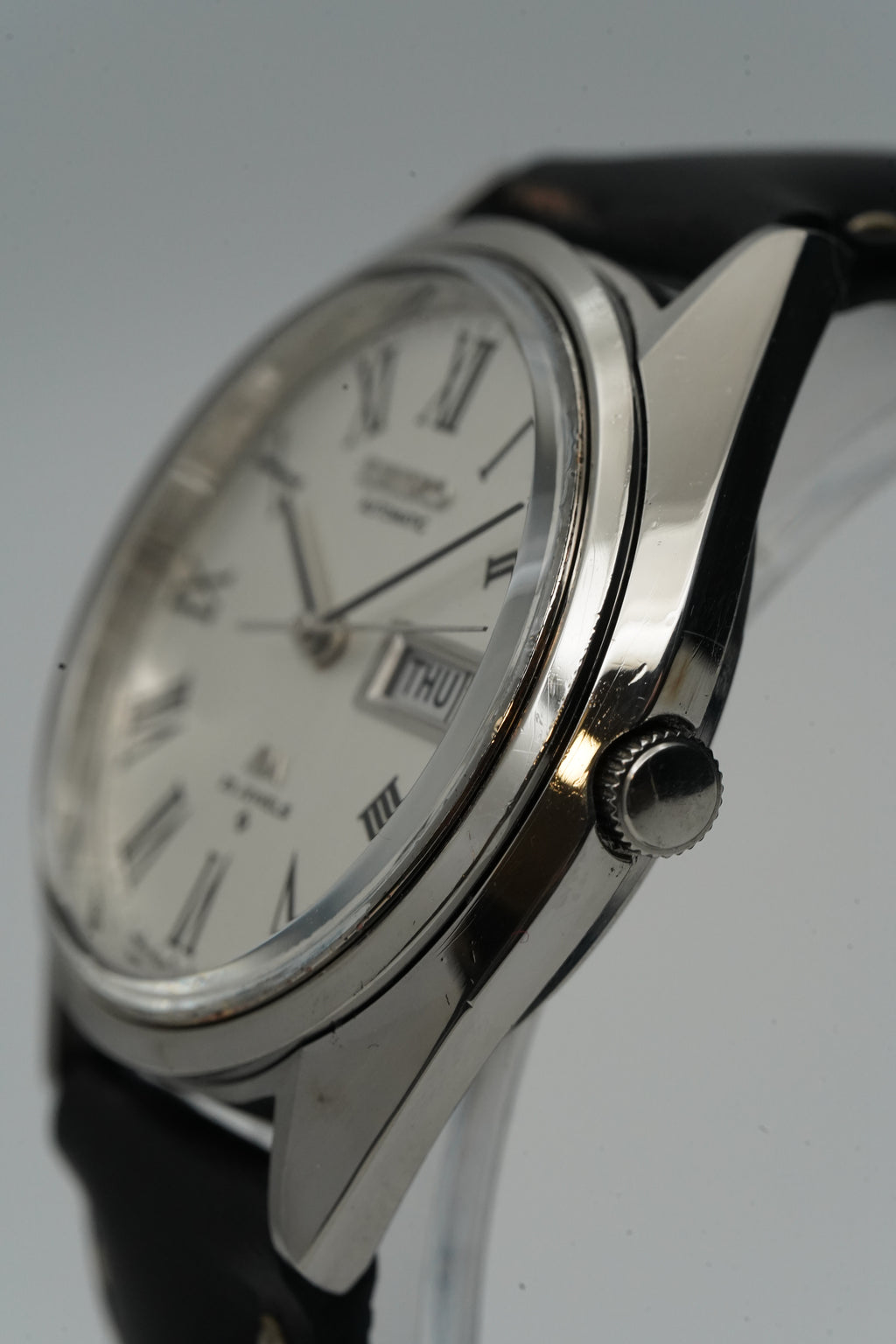 Vintage Seiko Lord Matic 5606-7191 Linen Dial – Newly Serviced