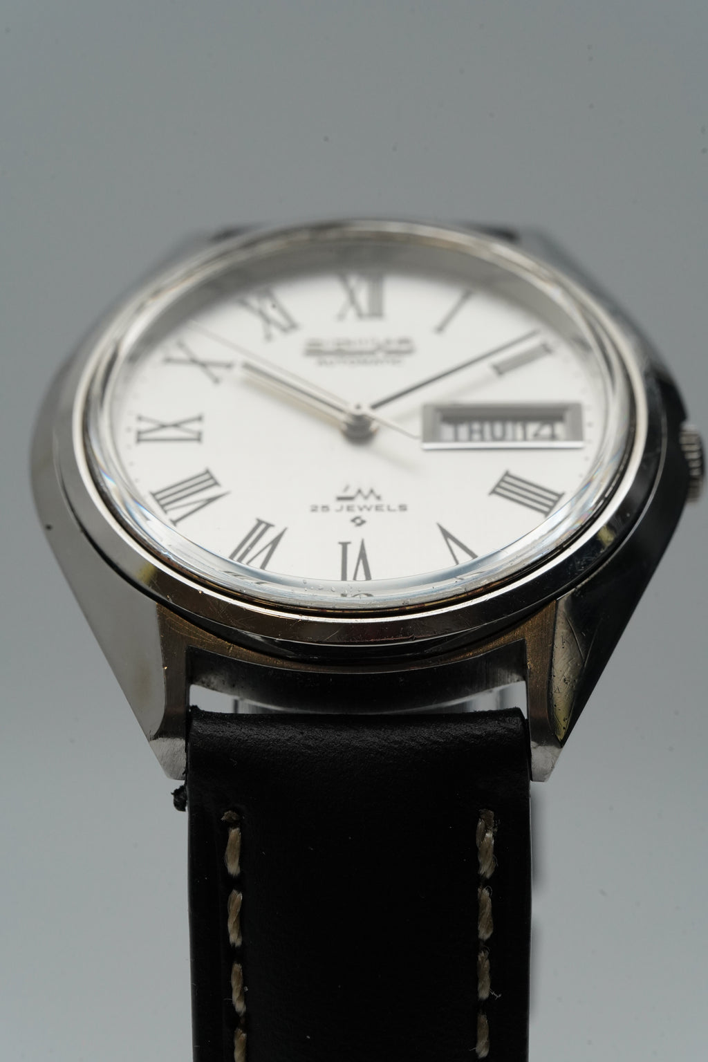 Vintage Seiko Lord Matic 5606-7191 Linen Dial – Newly Serviced