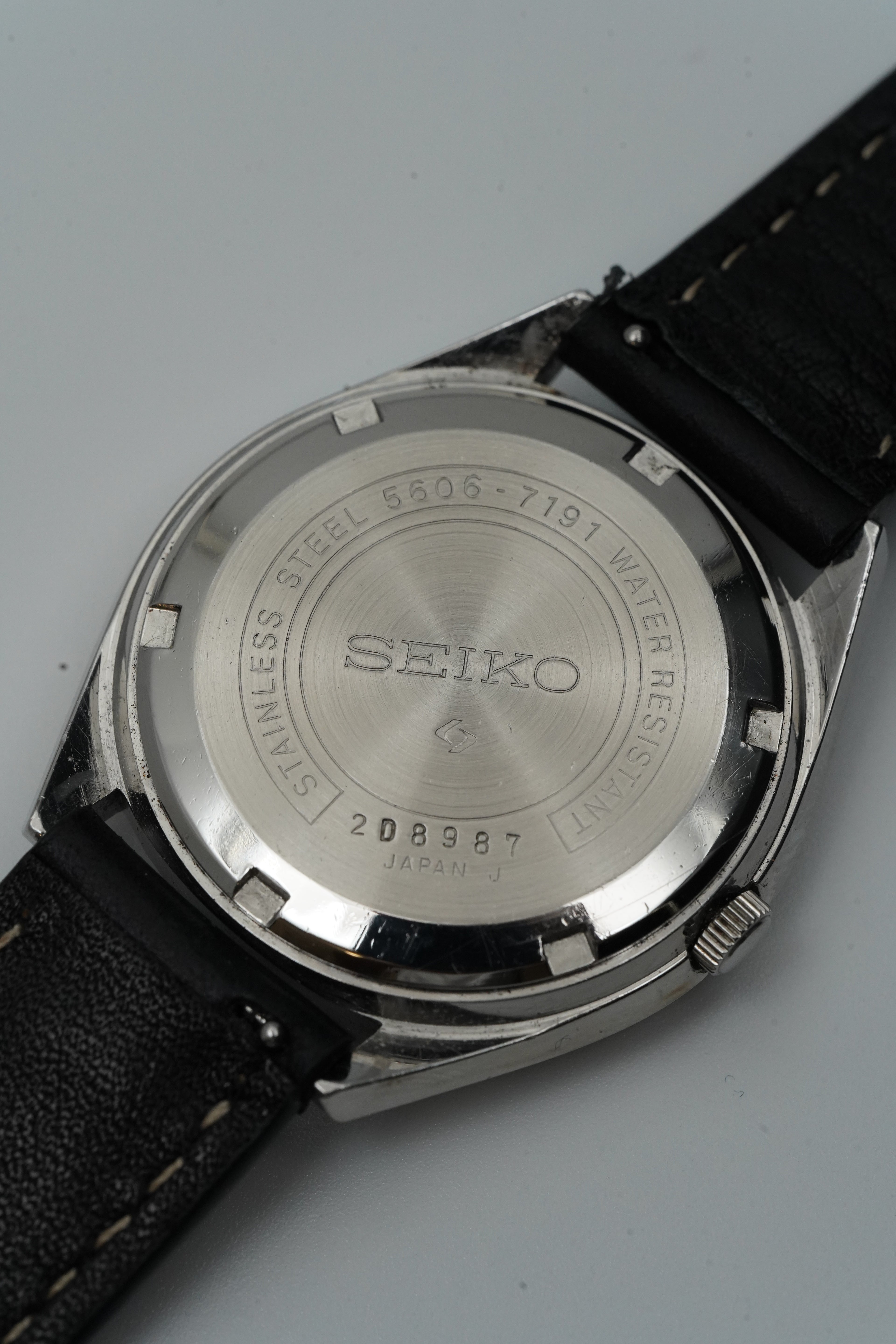 Vintage Seiko Lord Matic 5606-7191 Linen Dial – Newly Serviced